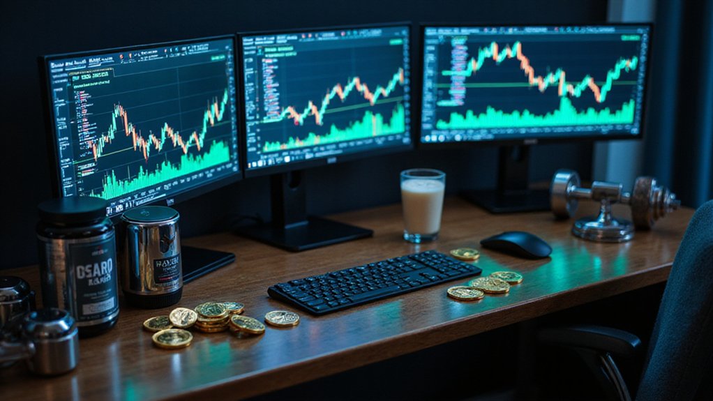 gigachad crypto fitness empire